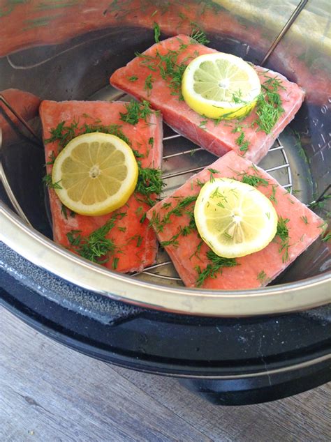 The usda recommends cooking salmon to an internal temperature of 145° f. 10-Minute Instant Pot Salmon (From Frozen!) | Healthy ...