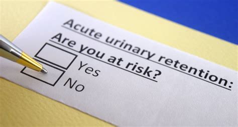 urinary retention in adults symptoms causes and treatment