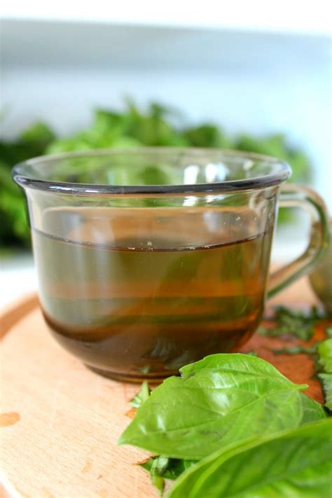 How To Make Basil Tea With Fresh Ginger Lemon Juice And Honey