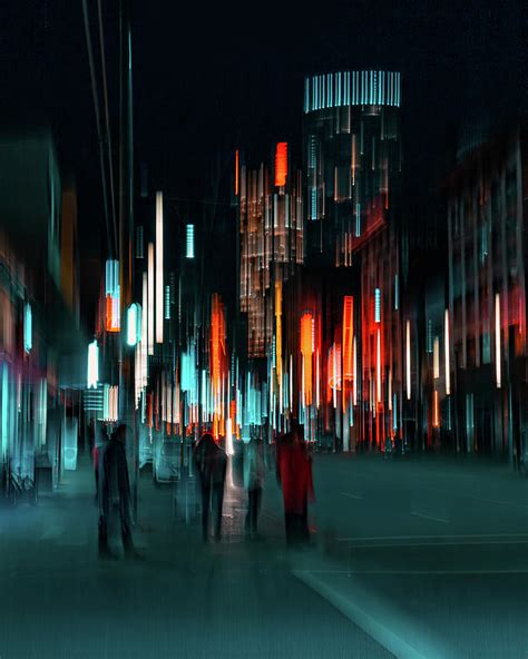 Falling City Photograph By Chris Van Edig Pixels