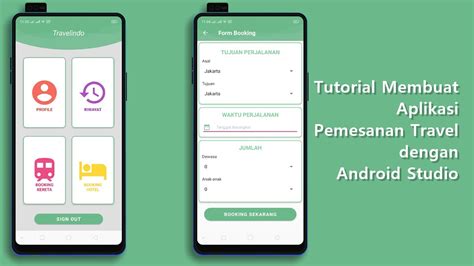 Tutorial Membuat Aplikasi Pemesanan Travel dengan Android Studio