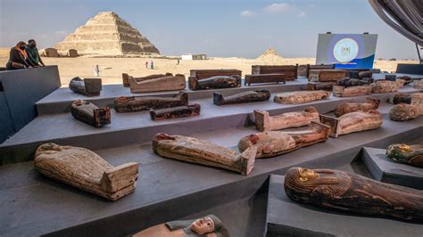 Egypt Unearths New Mummies Dating Back Years The New York Times