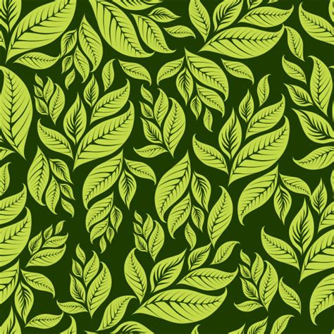 Green Leaf Background Vector 03 Vector Background Free Download