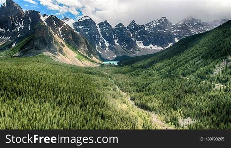 Moraine Lake Banff National Park Alberta Canada Beautiful Landscape