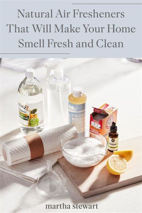 Natural Air Fresheners That Will Make Your Home Smell Fresh And Clean In 2021 Natural Air