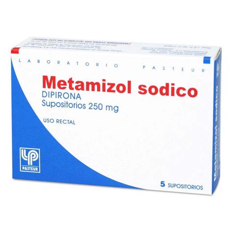 Metamizol 250mg Pasteur Farmacia El Químico — Farmacia El Quimico