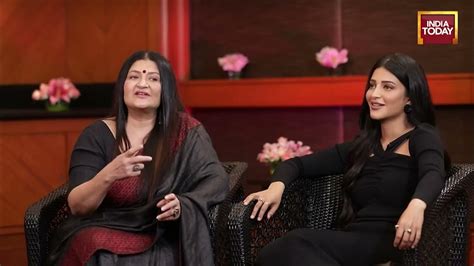 Shruti Haasans Mother Sarika Opens Up About Her Journey As An Actor India Today India