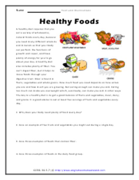 'i think chocolate is unhealthy because it … sugar and saturated. Using Text and Illustrations To Comprehend Worksheets