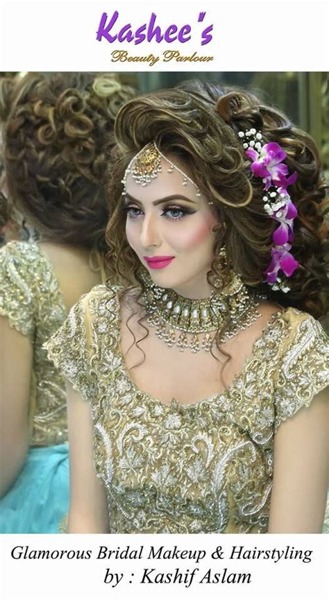 makeup and hair styling done by kashif aslam by kashee s beauty parlour bridal hair and