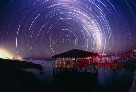 Star Trails In The Southern Night Sky Photograph By Dr
