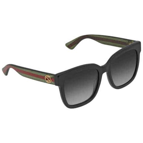 gucci grey gradient square ladies sunglasses gg0034sn 002 54 gg0034sn 002 54 889652386362 ebay