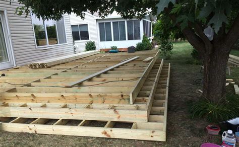 How To Framing And Building Deck In Your Home