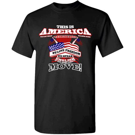 America Custom Printed T Shirts Design T Shirts Hoodies