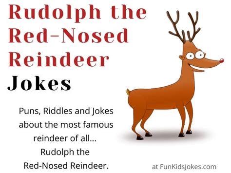 Rudolph The Red Nosed Reindeer Jokes Clean Rudolph The Red Nosed