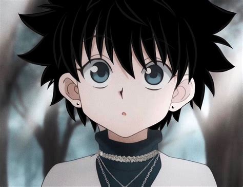 E Boy Killua Black Haired Anime Boy Anime Black Hair Black Hair