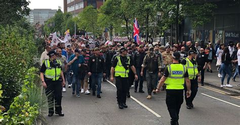 Nottingham Protest In Pictures After Crowds Descended Upon Nottingham