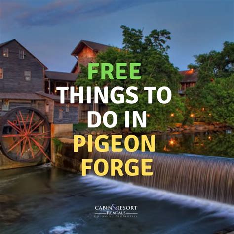 8 Free Things To Do In Pigeon Forge Duncan Real Estate