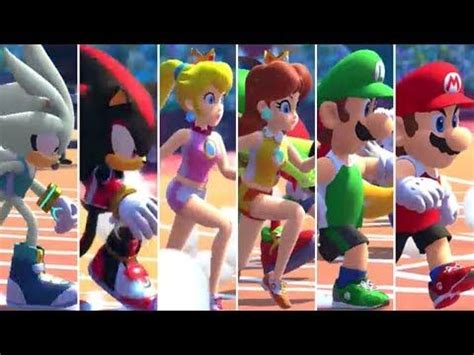 Mario Sonic At The Olympic Games Tokyo M Hurdles All