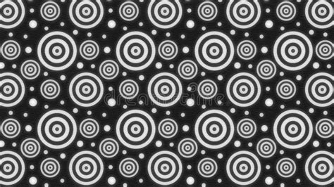Black And White Circle Background Pattern Image Stock Photo Image Of