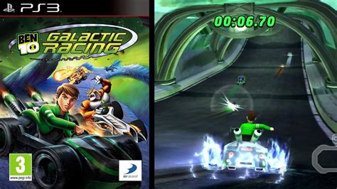 Ben 10 Galactic Racing Ps3 Gameplay Youtube