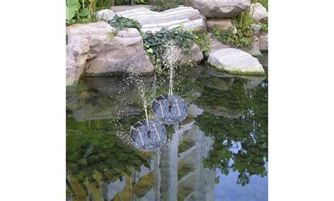 Placez la pompe dans leau en sassurant quelle est. pompe à eau solaire fontaine de jardin solaire fontaine décorative pour piscine de jardin ...