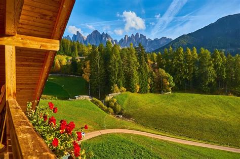 Free Photo Santa Maddalena In Dolomites Rangesouth Tyrol