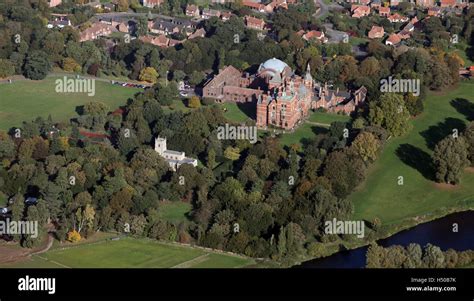 Aerial View Of Kelham Hall And Country Park Near Southwell