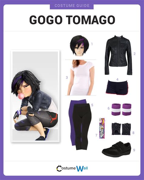 Get The Tough And Athletic Look Of Gogo Tomago Voiced By Jamie Chung