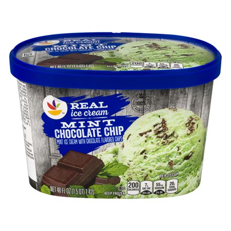 Save On Our Brand Real Ice Cream Mint Chocolate Chip Order Online