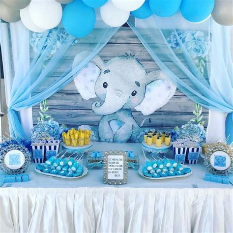Baby Elephant Inspired For This Amazing Baby Shower