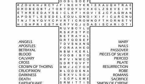 16 Printable Easter Word Search Puzzles | Kitty Baby Love