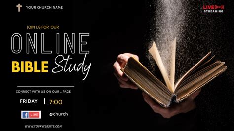 Copy Of Bible Study Banner Postermywall