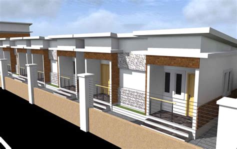 10 Self Contained Apartment Nigeria House Plan Design