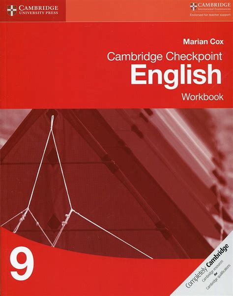 The Cambridge Checkpoint English Workbook 9 Publisher Marketing