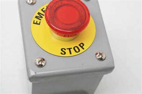 Automation Direct Ecx 1050 E Stop Switch Hubbell Wiegmann Button