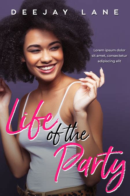 Life Of The Party African American Womens Fiction Premade Book Cover