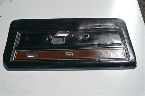 Buy 1969 Mercury Cougar Decor Package Door Trim Panels Pair Left