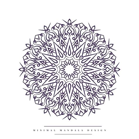 Premium Vector Arabesque Mandala Coloring Page With Natureinspired