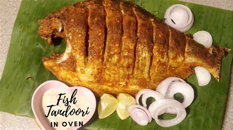 Fish Tandoori In Ovenelectroluxgrilled Fish Pomfret Tandoori In