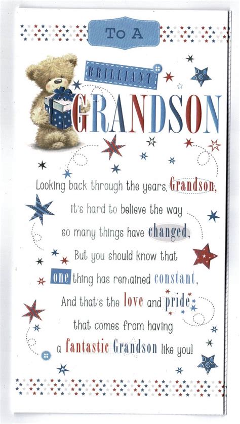 Shop grandson birthday greeting cards from cafepress. Pin on Grandson birthday cards