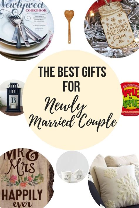 Gift for newly married couple friend. 12 Gifts For Newly Married Couple (With images) | Married ...