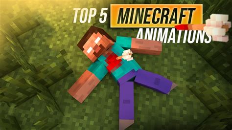 Top 5 Minecraft Animations Youtube