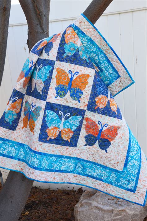 Butterfly Quilt Pattern To Make In A Day Butterfly Quilt Pattern