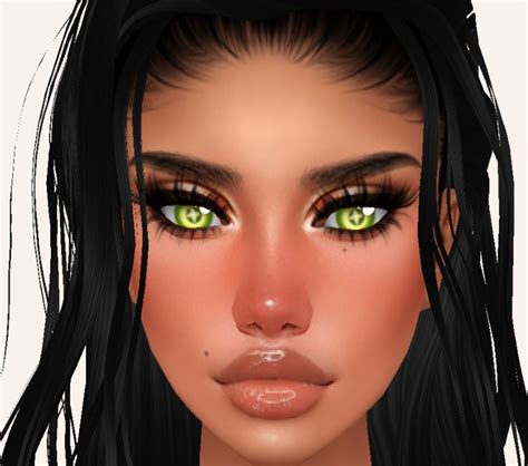 Green Starlit IMVU Second Life Sims Pro Creator Eye Texture Etsy