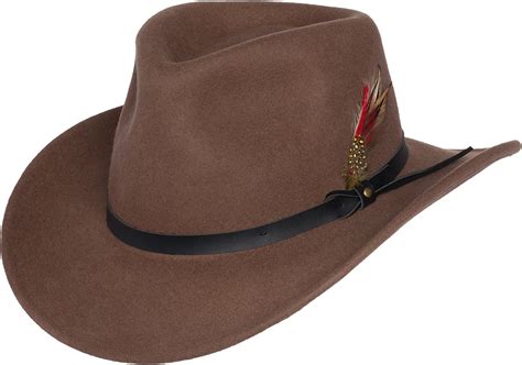 Montana Crushable Wool Felt Western Style Cowboy Hat By Silver Canyon