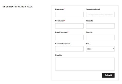 How To Create A Custom Wordpress User Registration Form Or Page