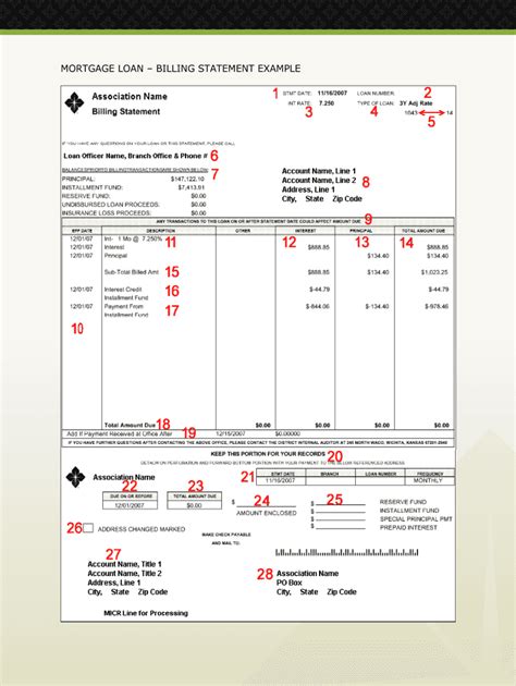 Mortgage Statement Template Fill Out And Sign Online Dochub