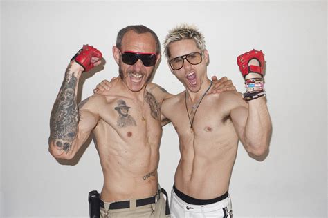 Terry Richardson Jared Leto Shirtless Daily Squirt