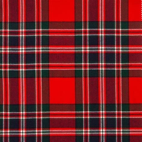 Macfarlane Clan Modern Medium Weight Tartan Fabric Lochcarron Of Scotland