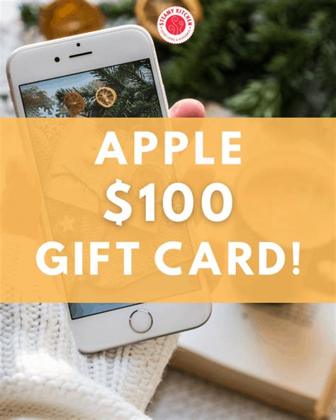 Apple Gift Card Giveaway Steamy Kitchen Recipes Giveaways